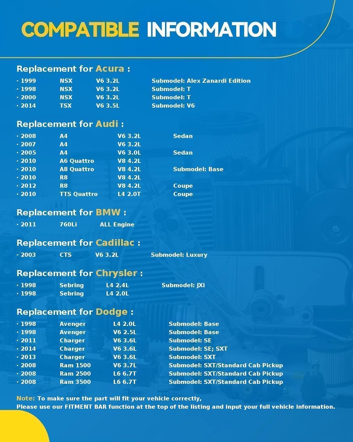 PHILTOP 3" Cold Air Intake Kit System Compatible with Acura Civic, Accord, CR-V, Odyssey, Pilot, Sonata, 3, RX350, Santa Fe, MDX, Accent, RDX, Fit, Elantra, Ridgeline, TL, High Performance, Black
