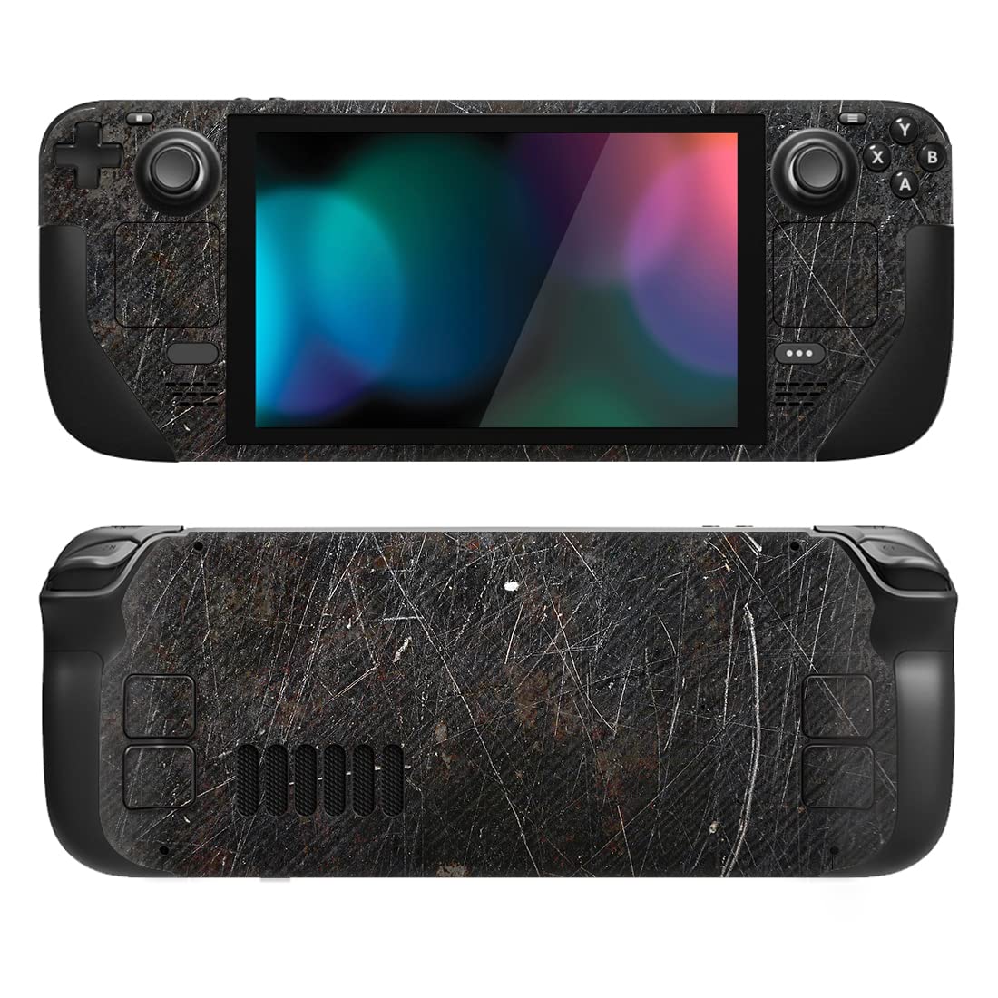 playvital Full Set Protective Skin Decal for Steam Deck LCD, Custom Stickers Vinyl Cover for Steam Deck OLED - Messy Code — view 36