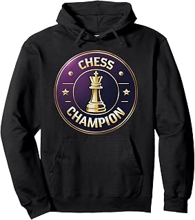 Chess Champion Master Player Tournament Winner Grandmaster Pullover Hoodie