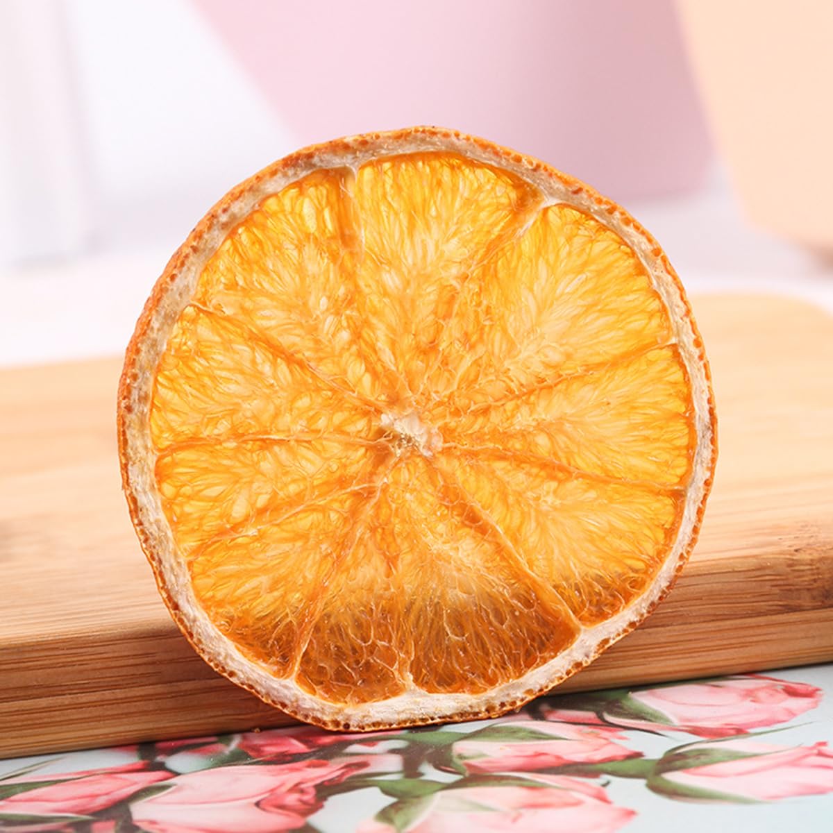 30 fette d'arancia essiccate, decorazione secca, 30 fette d'arancia, decorazione naturale, dischi di frutta, decorazione natalizia (30 pezzi)