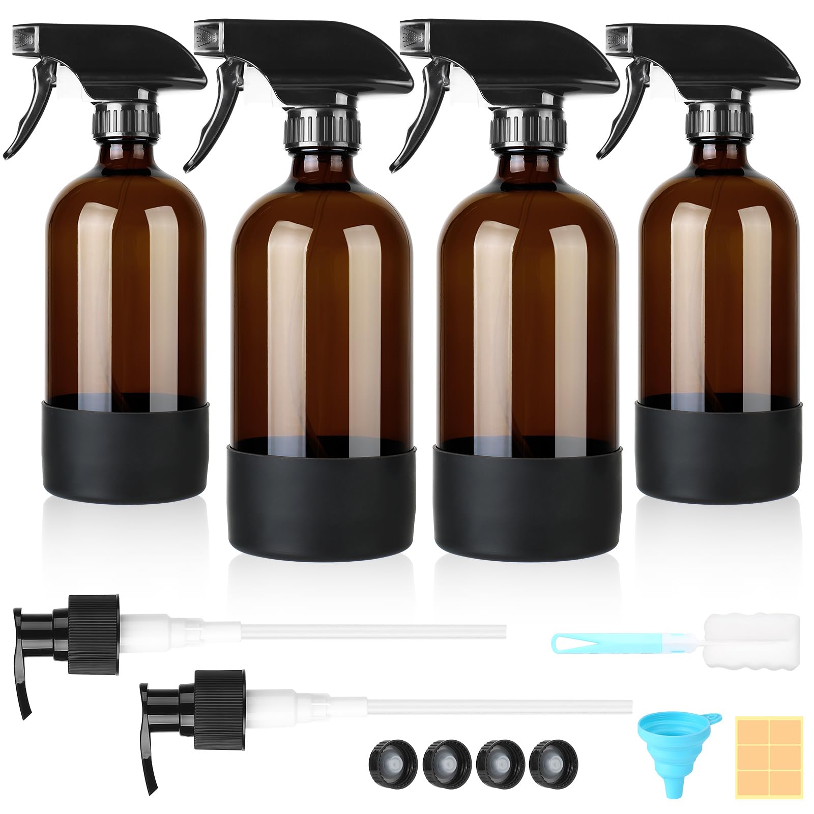 Vaporisateur en verre de 480ml pour un nettoyage écologique et naturel de toute la maison