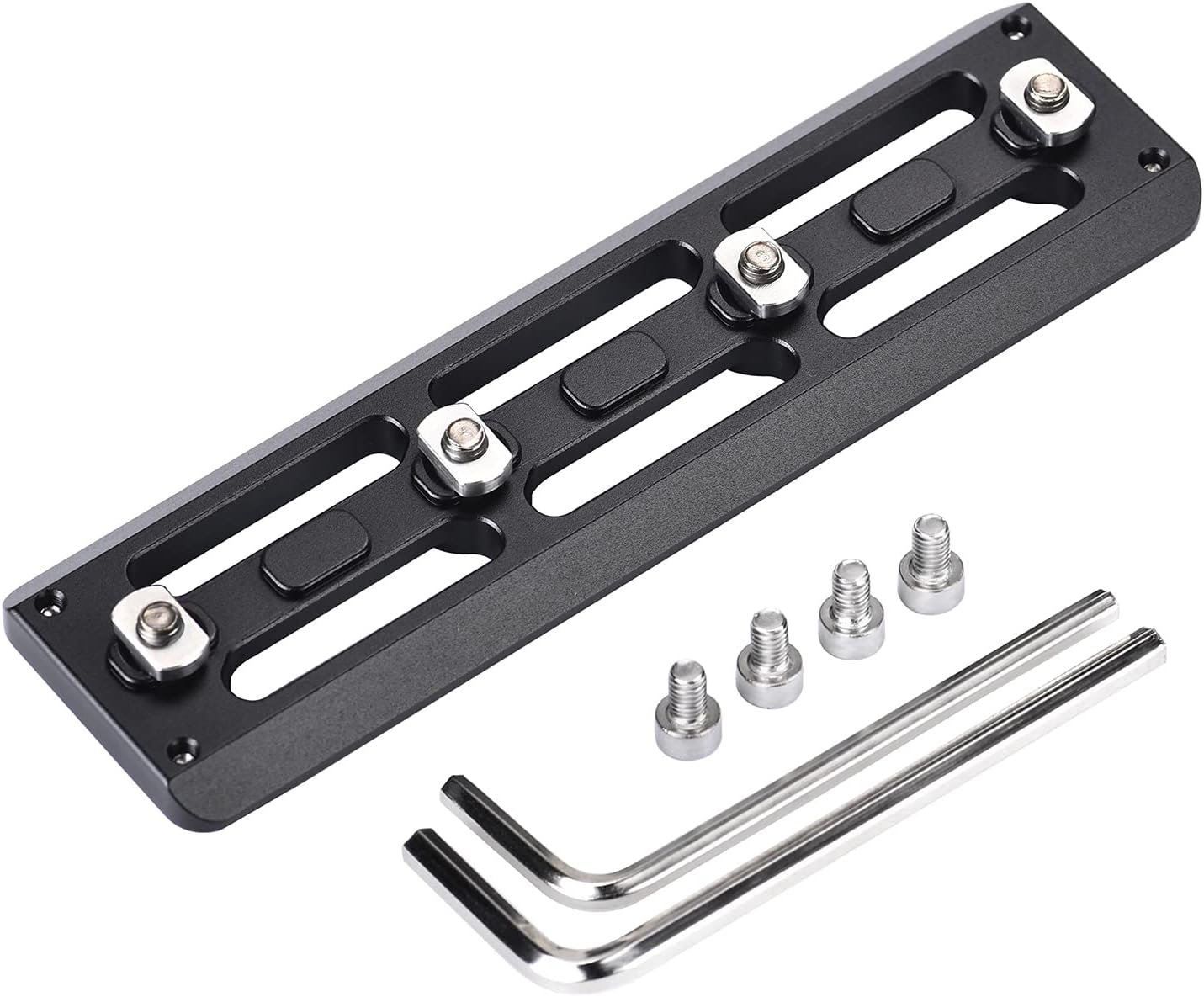 SUNWAYFOTOSUNWAYFOTO 5.51 inch M-Lok Arca Rail Mount Adapter Accessories for Arca-Swiss Tripod Head Aluminum SMP-140