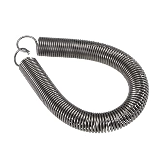 sourcing map Compression Spring,10mm OD,1mm Wire,150mm Free Length,Grey 2pc