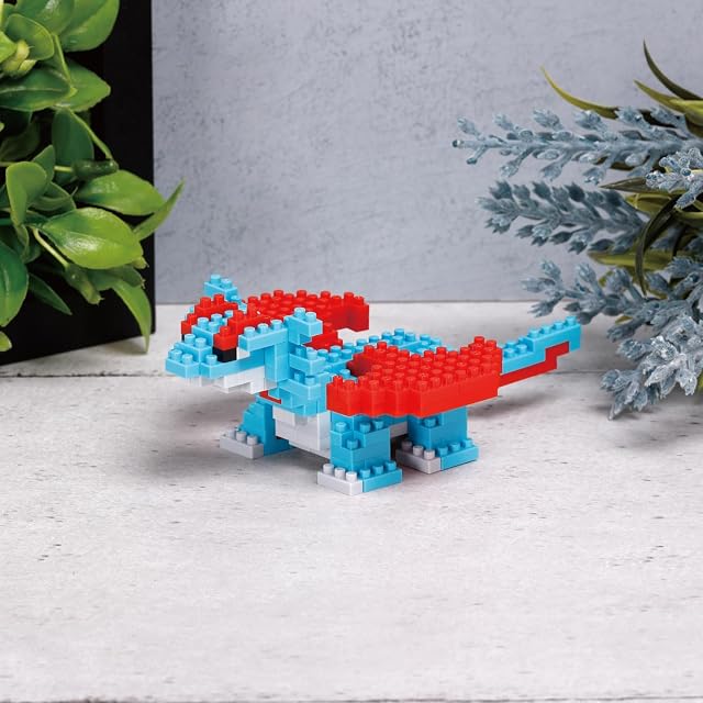 Foto 4 de 5 de nanoblock - Pokémon - Salamence, Kit de construcción de la Serie Pokémon