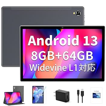 Android 13 タブレット10インチ高画質大容量バッテリー Amazon.co.jp: PUTTECH タブレット 10インチ wi-fiモデル