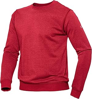 BP 1720-293-0081 Essentials - Sudadera unisex (algodón y poliéster, talla 4XL), color rojo