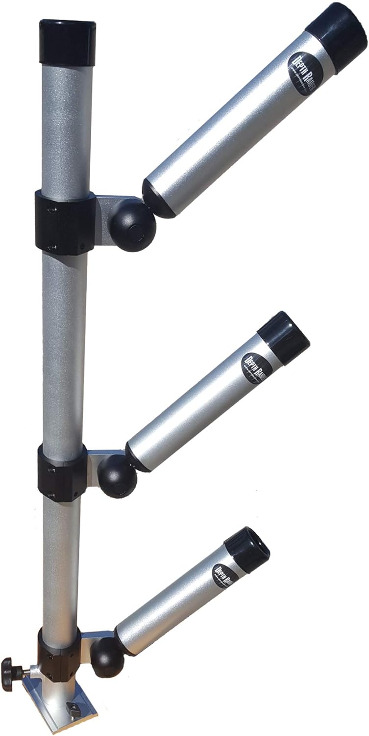Dual Axis 3-Rod Adjustable Rod Tree with Track or Direct Mount Base