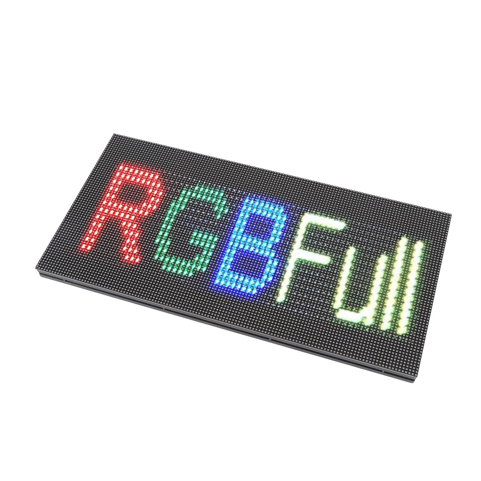 Jiawu LED-Werbeschild mit Scrollfunktion, Langlebiges, Regensicheres IP64-Vollfarbdisplay für Hotelrestaurants, Friseursalons, Cafés, Pubs