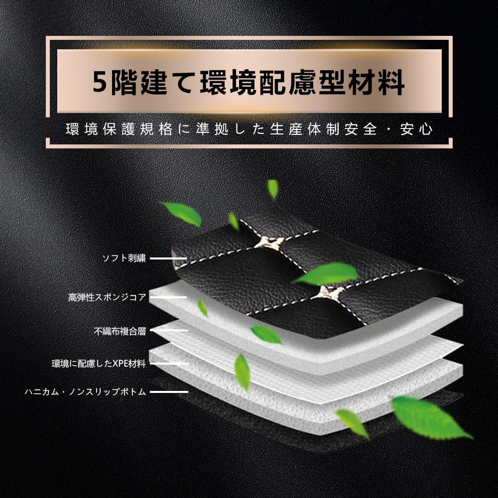 カスタ 車のフロアマット に適用 メルセデスベンツGLBクラス X247 2020年~現行 専用フロアマット 車用フロアマット 専用