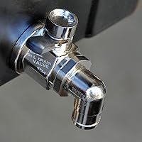 Vista 2 de EZ-7B (0.866 in-1.5) EZ Oil Drain Valve con extremo de manguera extraíble en forma de L (L-002) Combo