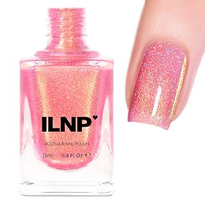 ILNP Sweet Tooth - Cotton Candy Pink Shimmer Nail Polish