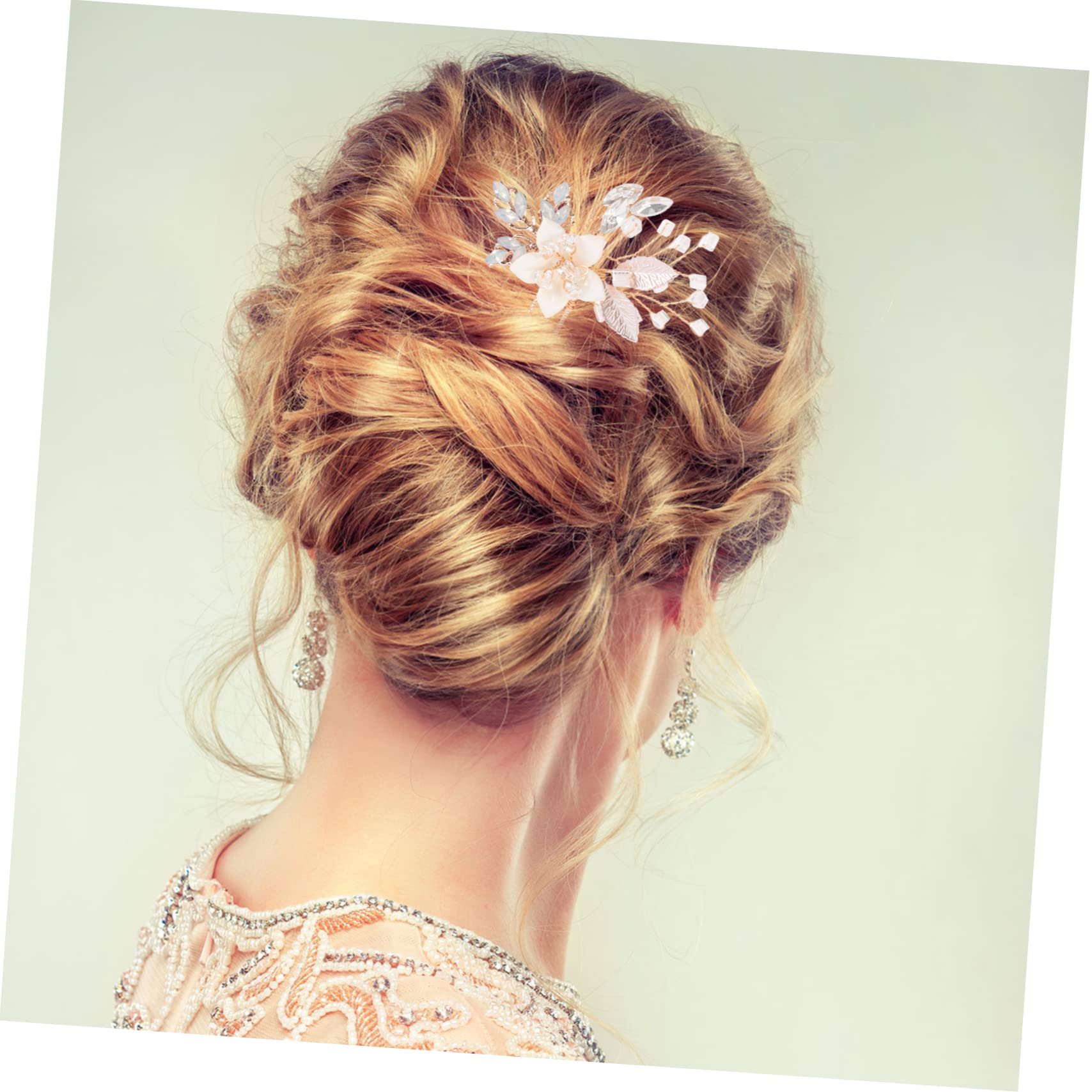 DOITOOL 5paare Rhinestone Flower Haarspangen Für Hochzeiten Elegante Braut Haarschmuck Mit Funkelnden Wasserdiamanten Für Einen Unvergesslichen Auftritt Bei Feierlichkeiten Und Festen