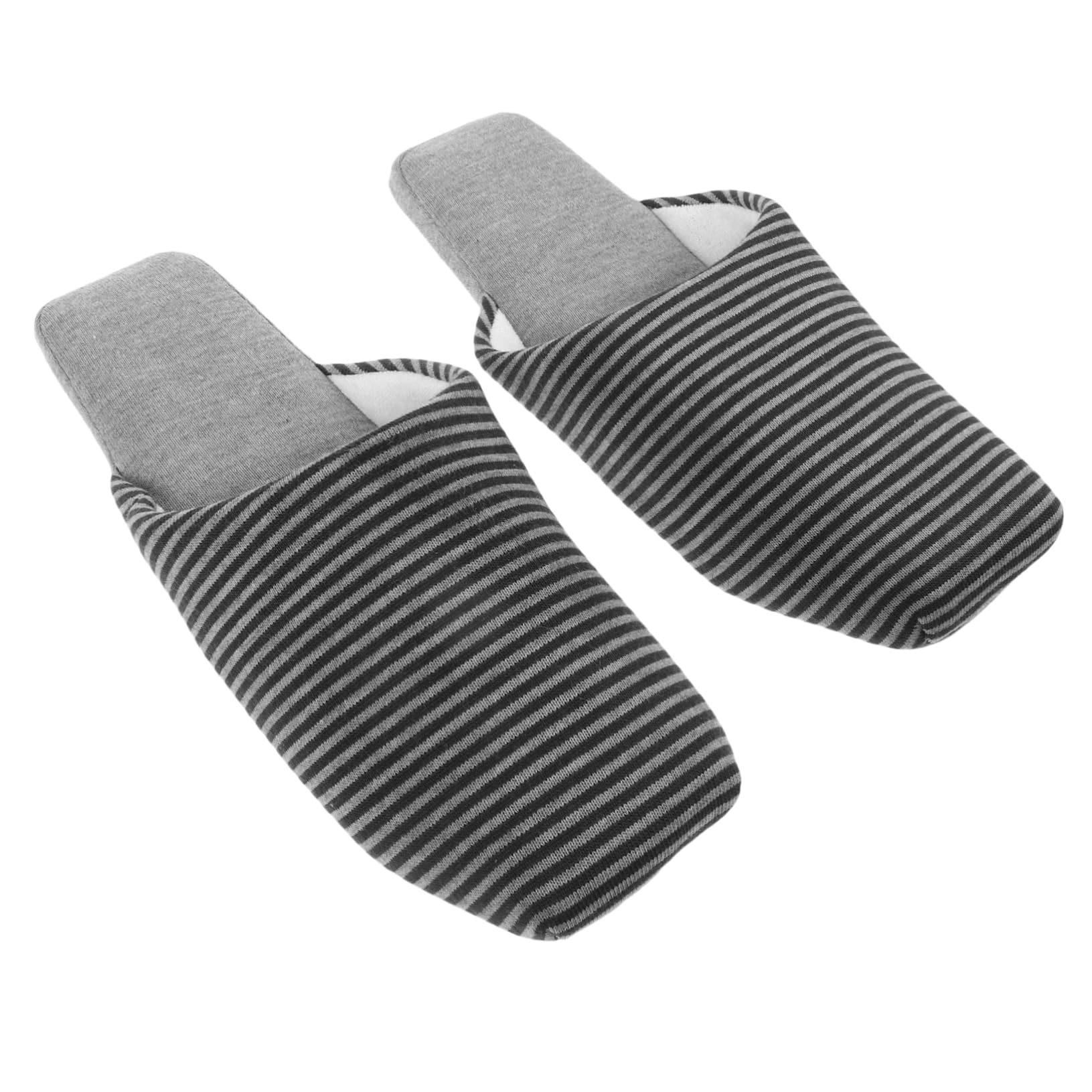 WOFASHPURET 1 Pair of Lightweight Cotton Slippers Men's Indoor House Slippers Spa Friendly