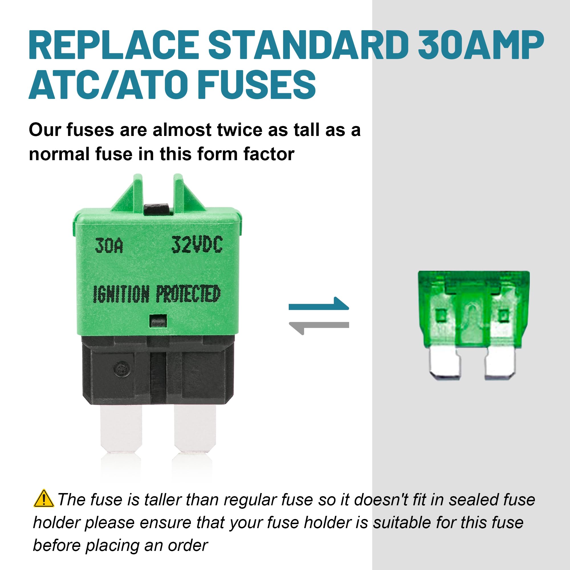 NuIth 30A Mini Circuit Breakers - Reset & Replace -4 NuIth 30A Mini Circuit Breakers - Reset & Replace -4