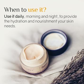 Ardaraz Vitamin C moisturiser for face with Niacinamide. Face cream for women, Anti Blemish, Illuminating and Anti Dark Spot Cream that reduces blemishes and combats oily skin. 50 ml