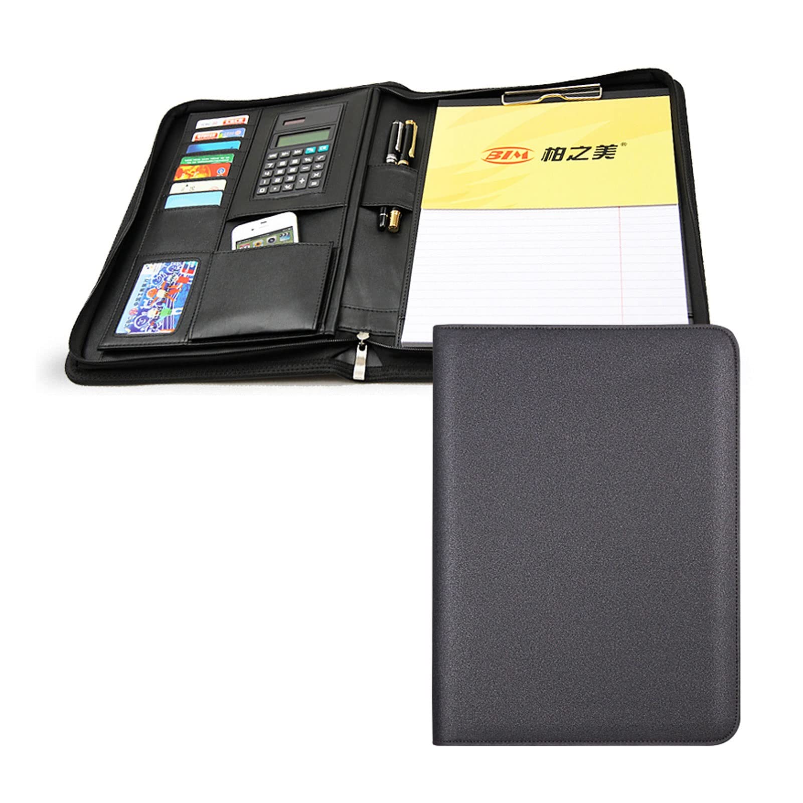 Porte-documents A4 en cuir étanche : la solution zippée pour sécuriser tous vos contrats de travail