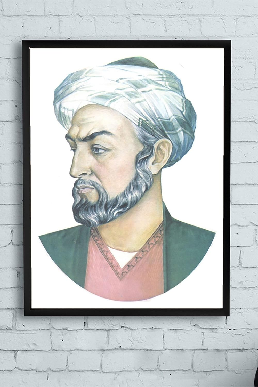 Postermanya (pster13273) Ibni Sina Bilimsel Çerçeveli Tablo (21x30cm)