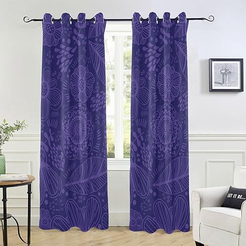 Miniatura 6 de Blackout Curtains Window Curtain Panels for Apartment 84 inches Partition Room Dividers Room Darkening Curtains cortinas para dividir habitacion