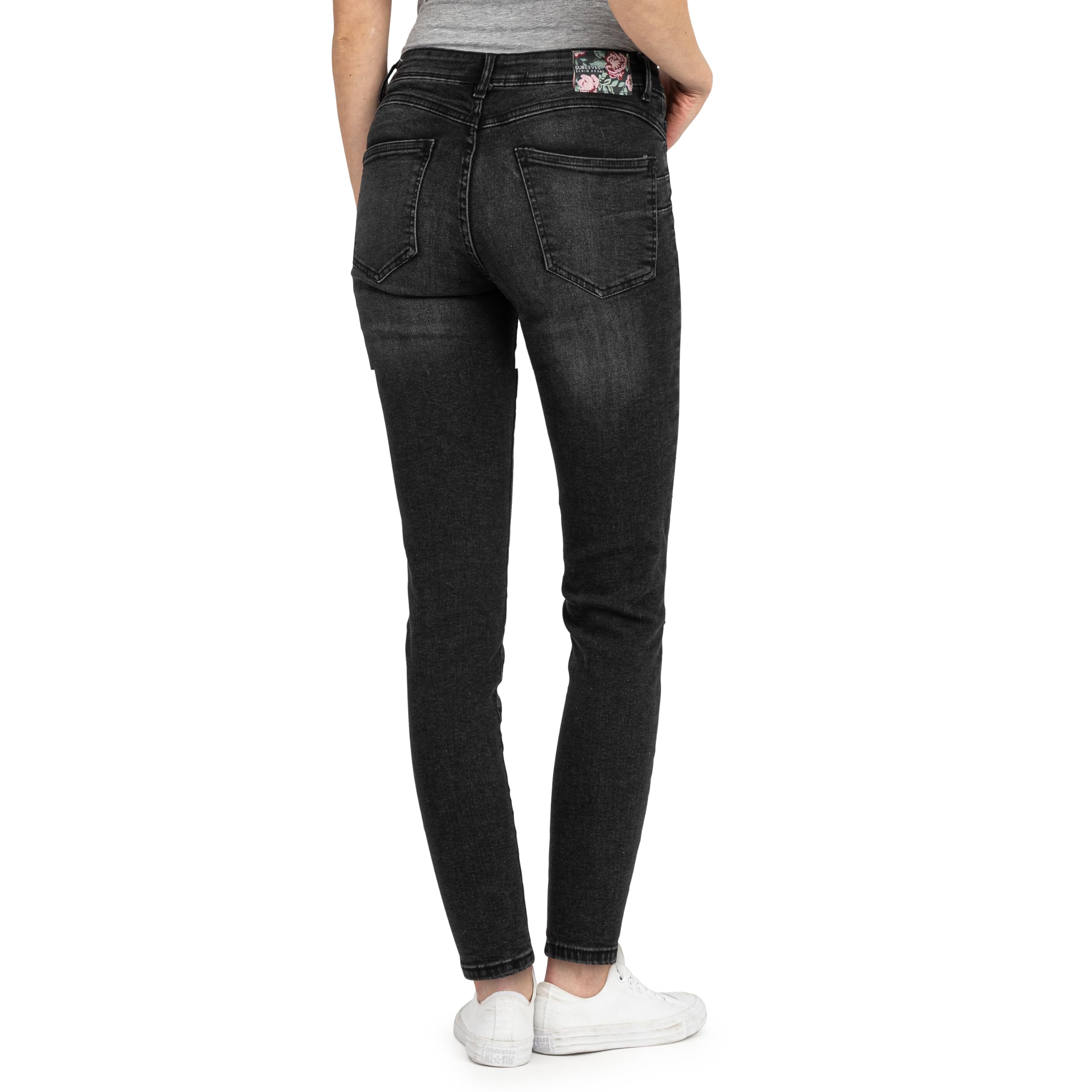 Sublevel Jeans Donna Skinny Slim Fit Strecth Tubo Jeans Sottile Gamba Jeans