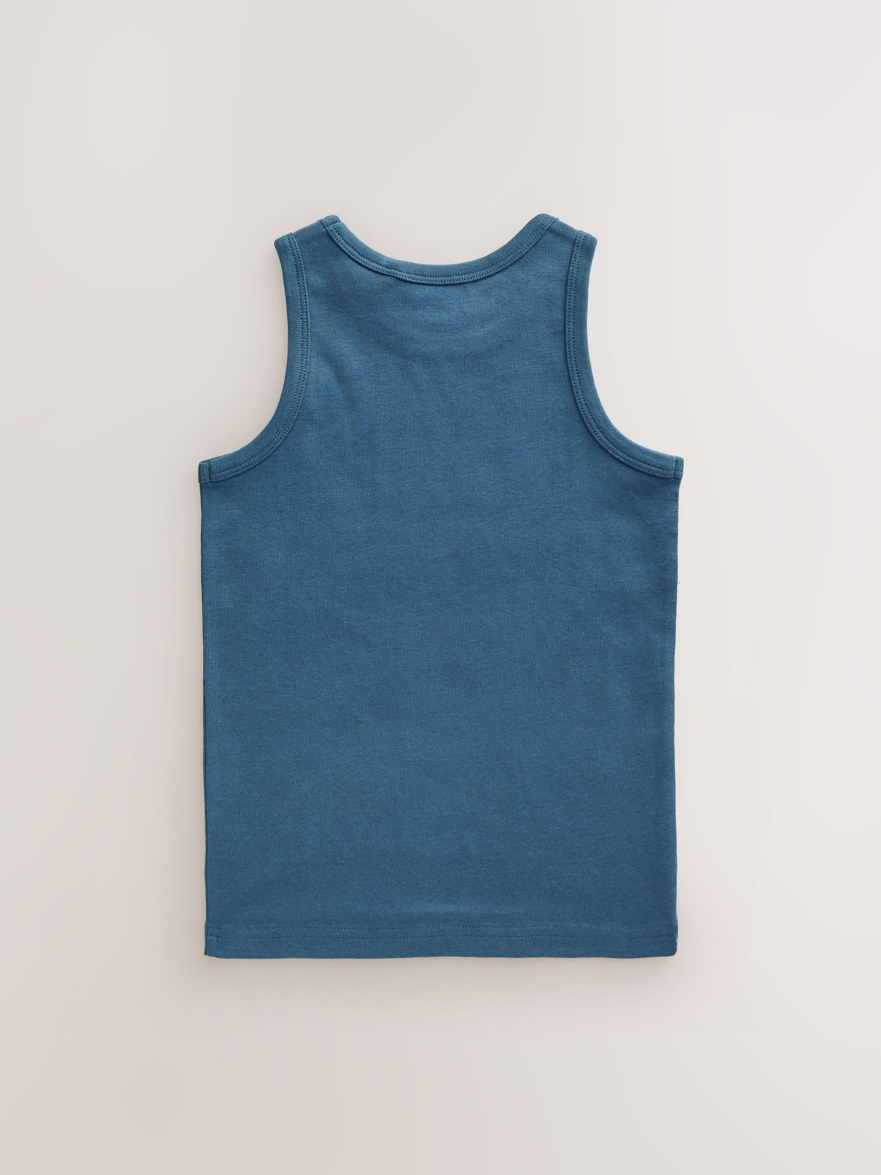 NEXT Jungen 5er-Pack Trägertops aus Biobaumwolle 86-176