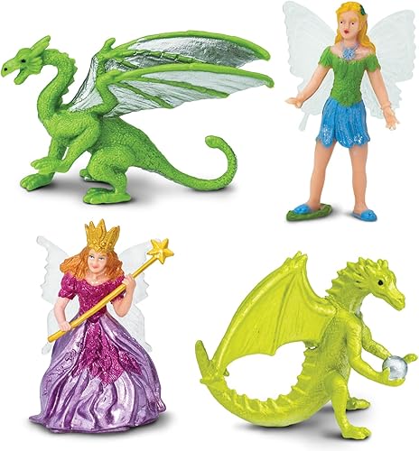 Miniatura 3 de Safari Ltd. Figuras de Super Toob de hadas y dragones, figuras detalladas de plástico en miniatura, juego de juguetes de fantasía para niños, niñas