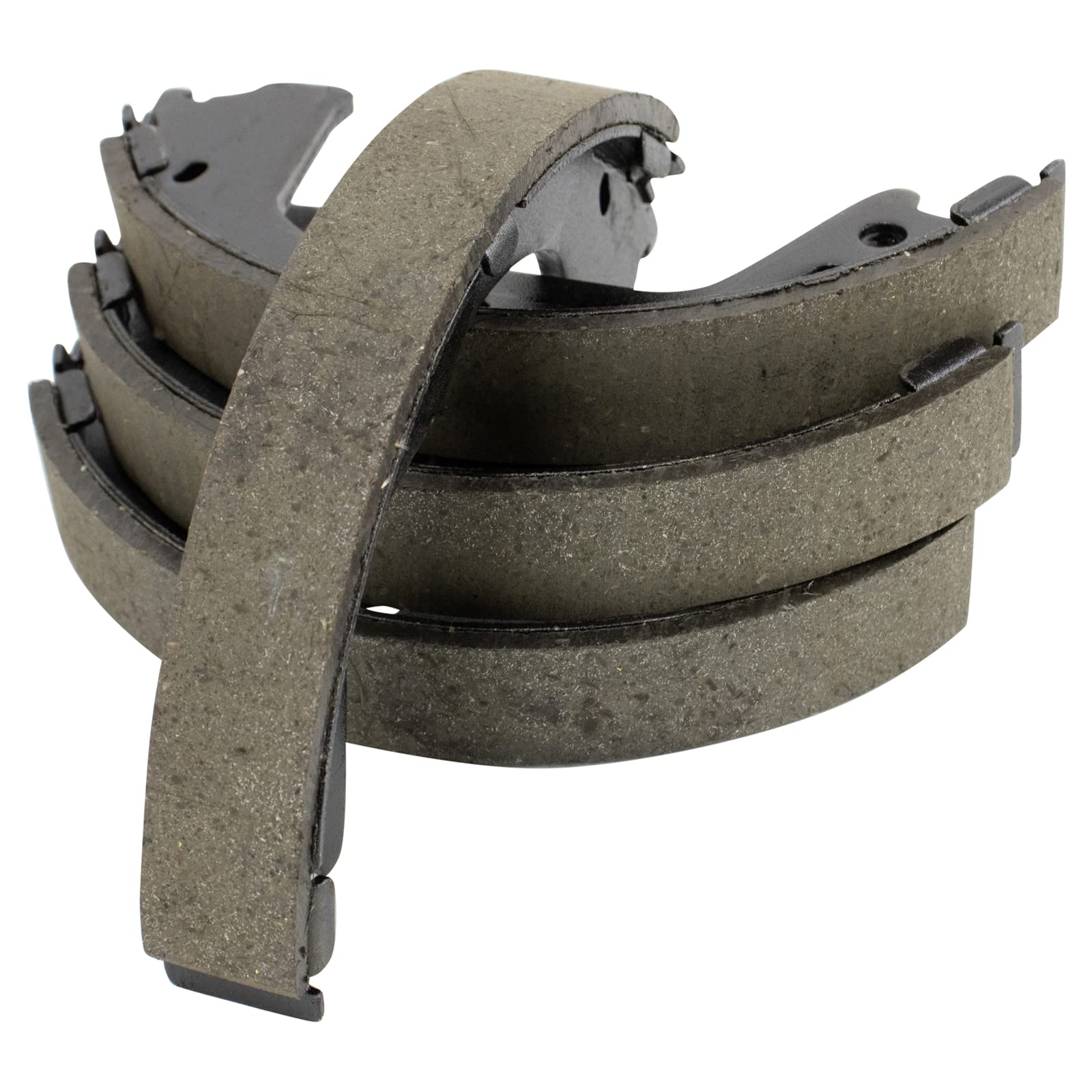 TRQ Rear Parking Brake Shoe Set