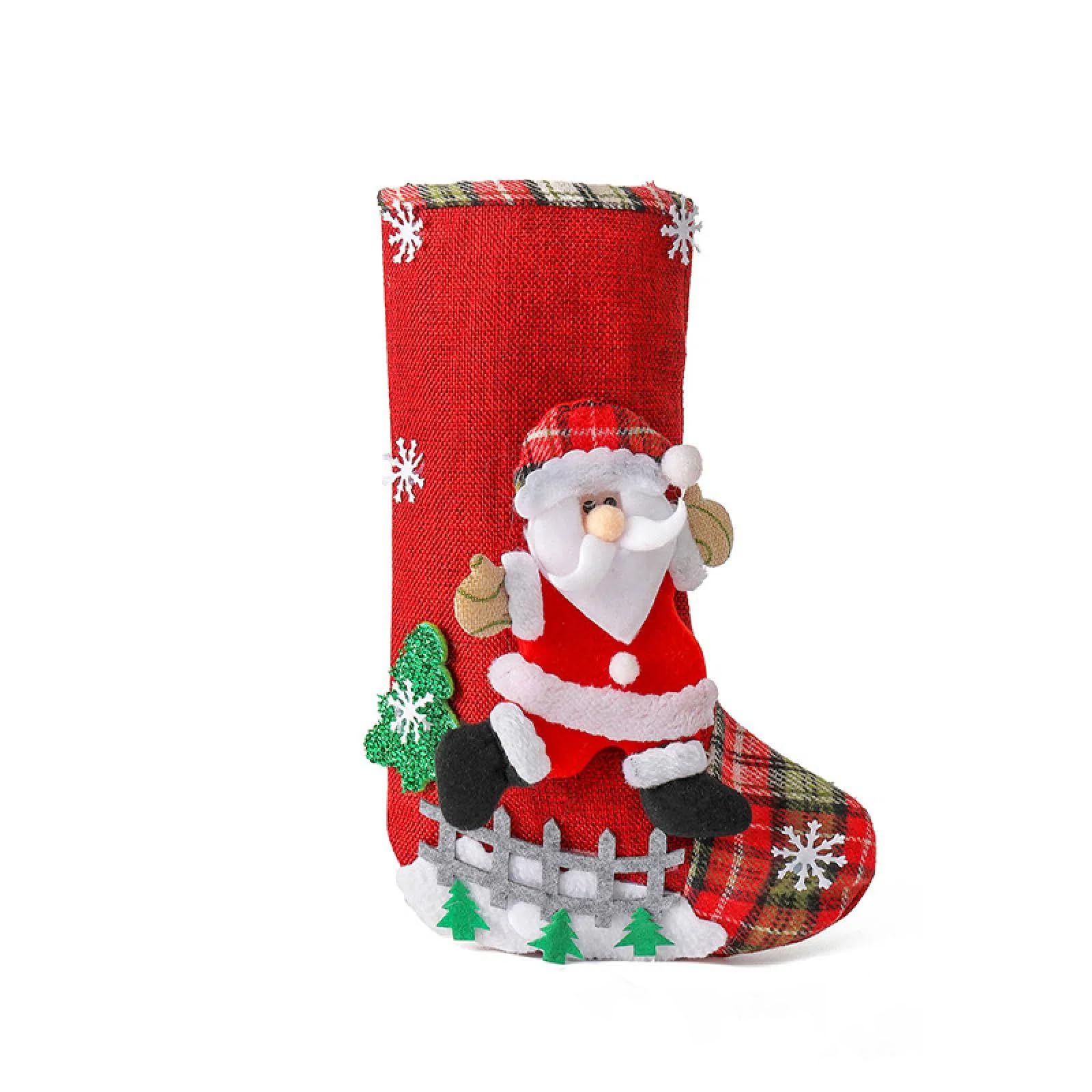FPENPAITR Enchanting Christmas Socks，exquisite Charming Christmas Decoration,delightful Festive Item,a Must-have for Christmas Trees,filled with Gifts To Surprise Your Family