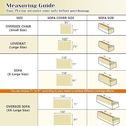 Miniatura 5 de MEETSKY Funda de sofá para sofá de 3 cojines, a prueba de arañazos, lavable, protector para sofá modular para perros, funda suave en forma de L para