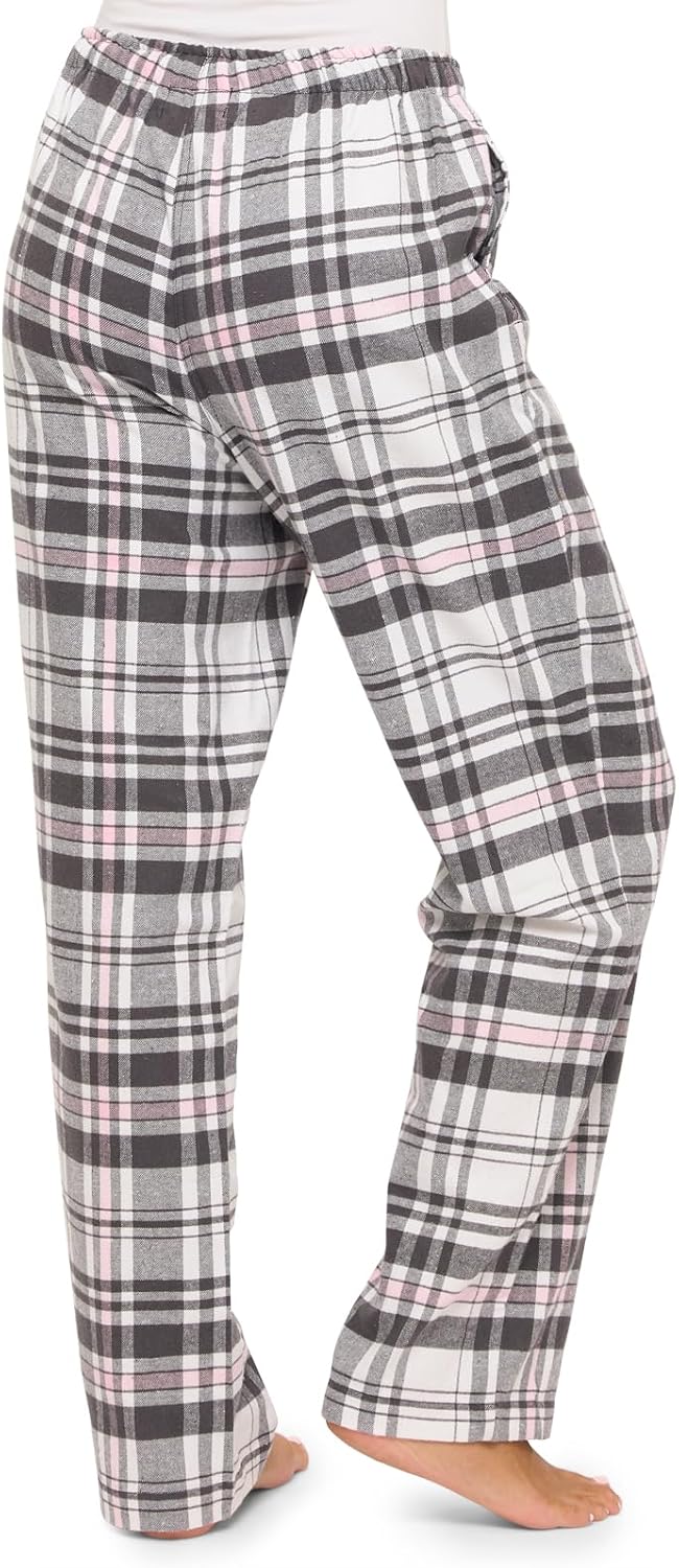 Ashford & Brooks Women's Super Soft Flannel Plaid Pajama Sleep Pants - Image 4