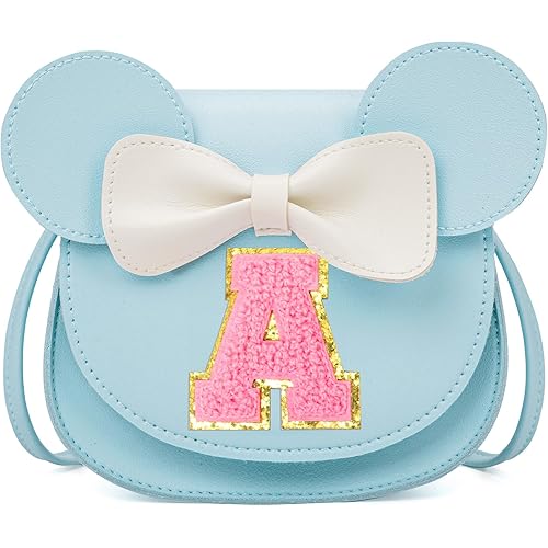 Birthday Gifts for 3 4 5 6 7 8 Year old Girl Initial Toddler Girls Purse Kids Purse for Girls Toddler Girl Gifts Stuff