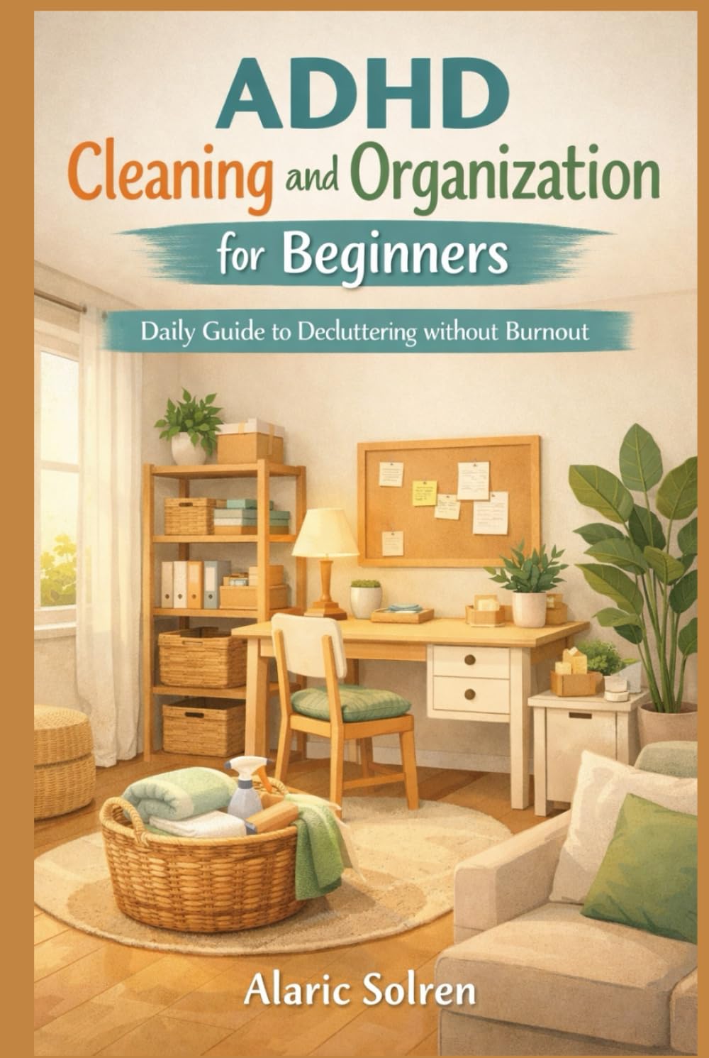 ADHD Cleaning and Organization for Beginners: Daily Guide to Decluttering without Burnout