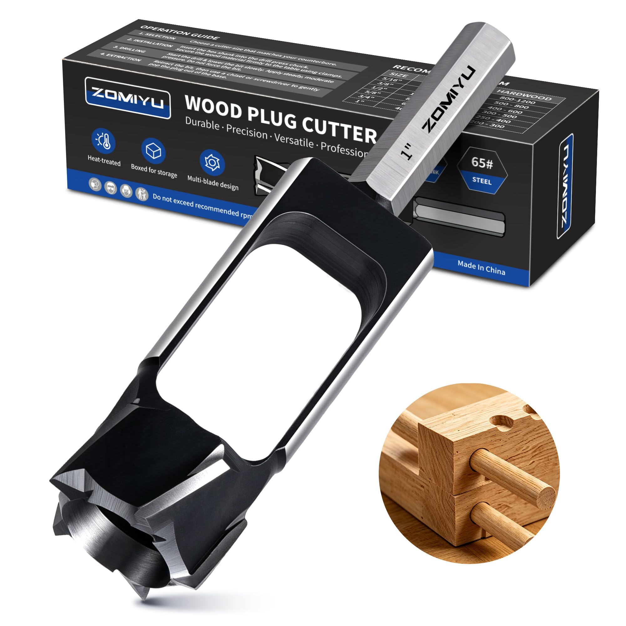 Wood Plug Cutter - Professional Tenon Cutter -12
