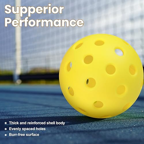 Miniatura 5 de FoDau770 Bolas de pickleball Amarillo,Azul,Rosa,Verde,https:/ www.Yaxa/dp/undefined