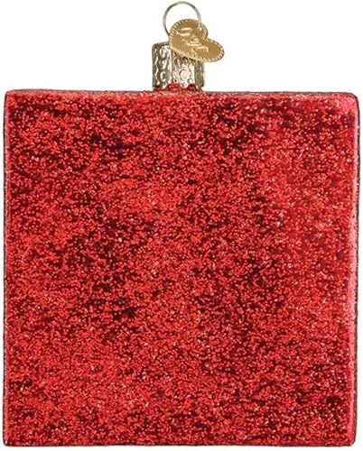 Miniatura 3 de Old World Christmas Adornos Hasbro Lincoln Troncos de vidrio soplado Adornos para árbol de Navidad