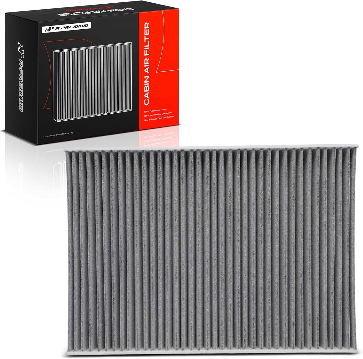 A-Premium Cabin Air Filter with Activated Carbon Compatible with Alfa Romeo Giulia 2017-2025, Stelvio 2018-2024