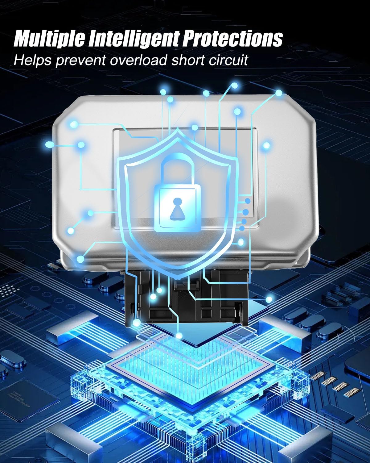 Multifunction Power Supply Converter Fit for Chevrolet Traverse 2018-2024 Buick Encore GX 2020-2025 GMC Acadia SLT 2017-2023, Power Voltage Inverter Converter Replace 13510484 13506066