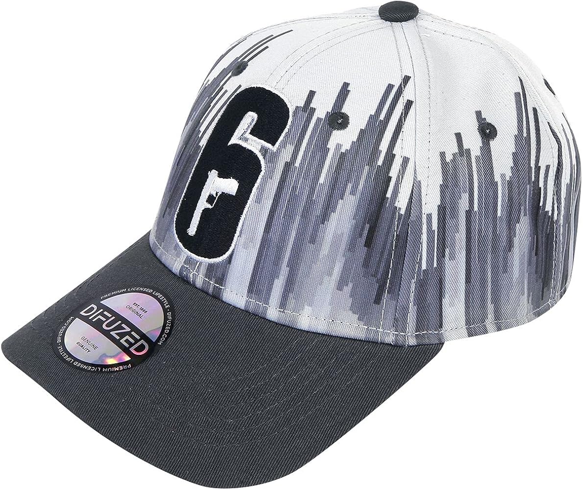 Cappellino Curve Visor Cappellino Difuzed Cappellino Baseball Difuzed - Nero Unisex Per Cappello Unisex Nero Cotone