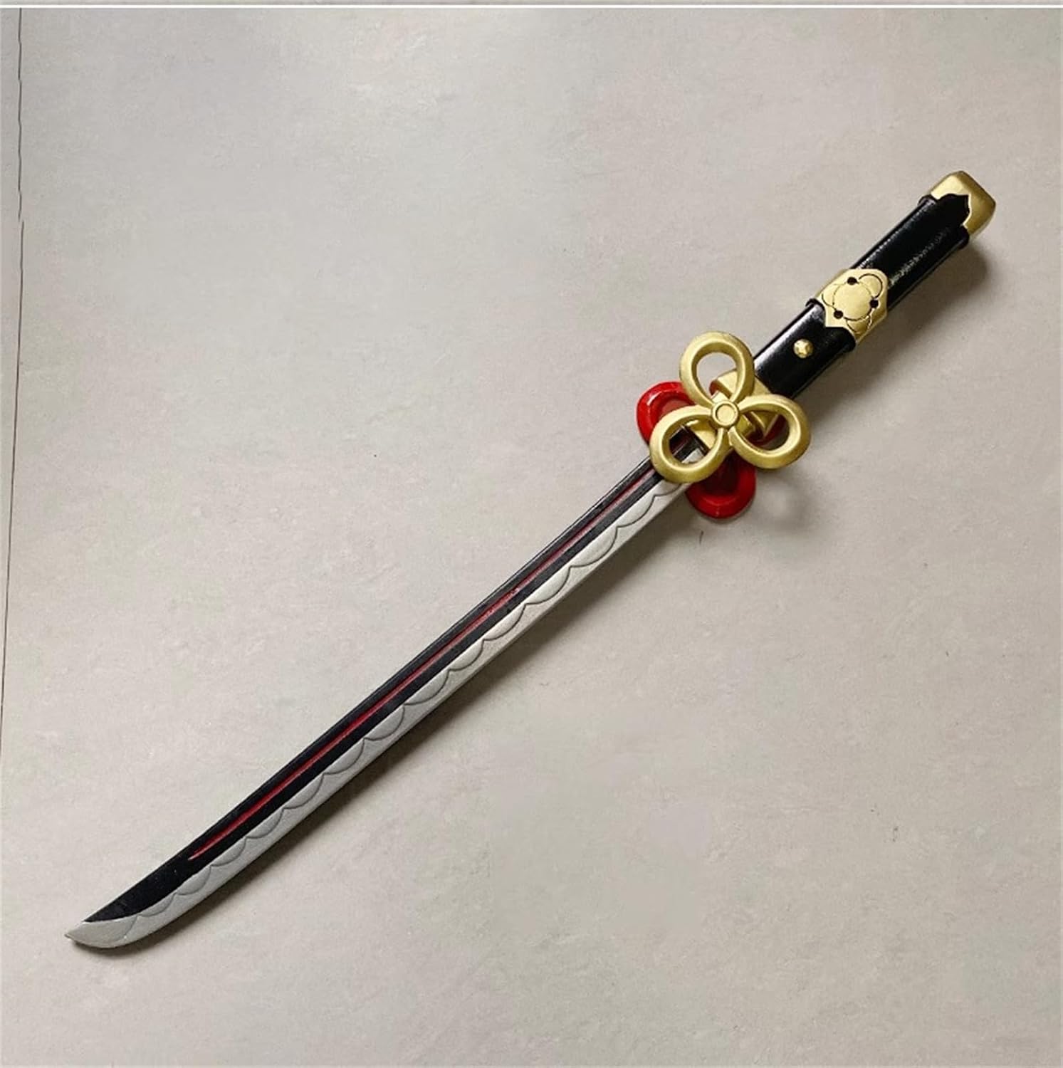 【Azuiblc】原神 千織の刀 短刀 2点セット 70CM 武器 PU製 剣 刀 武器 コスプレ道具 Cosplay 道具 コスプ
