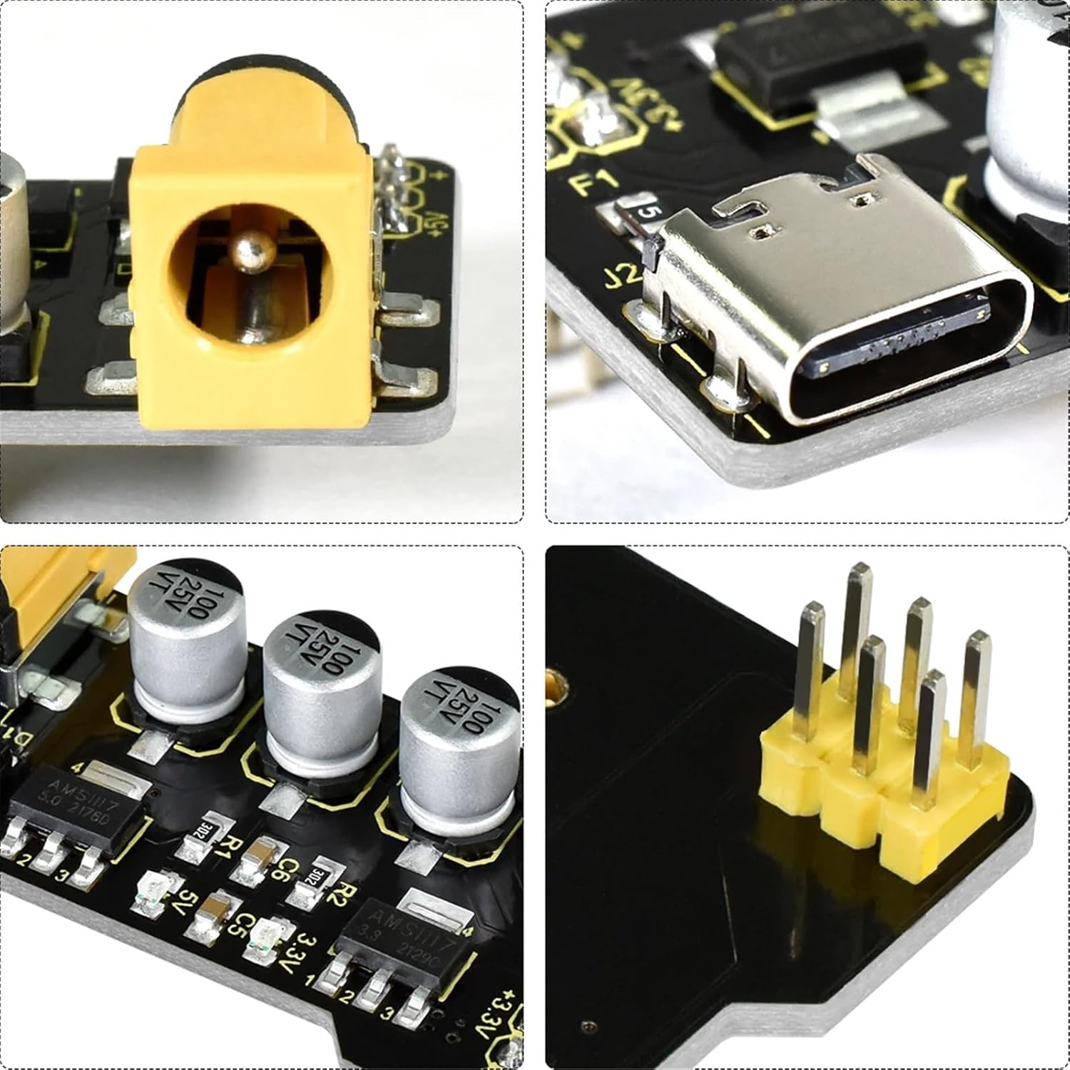 Power Module Type-C for Breadboard DIY Kit Electronics Accessories