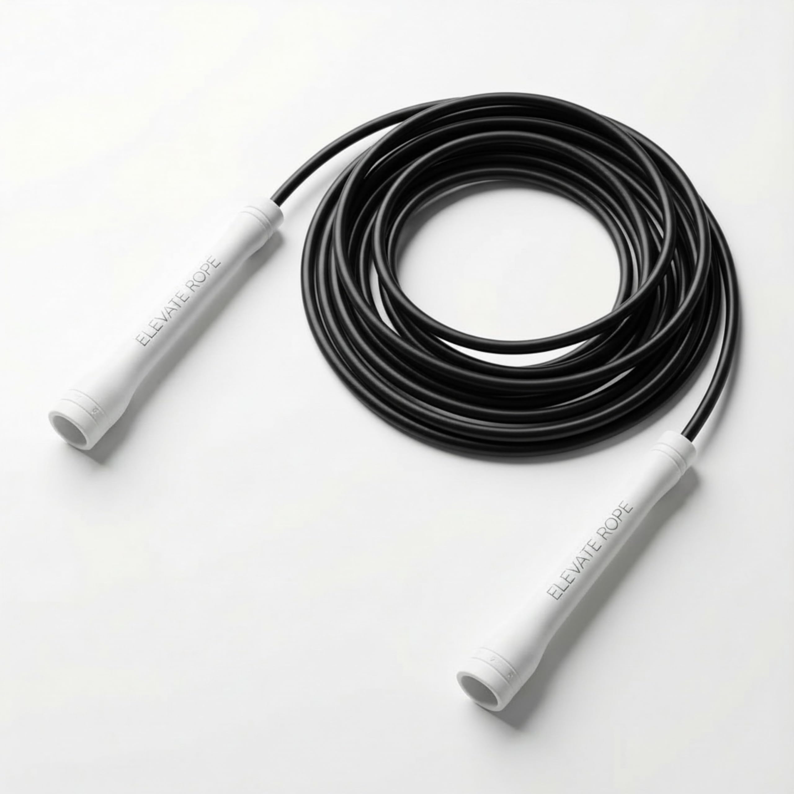 Elevate Rope Speed Skipping Rope Adjustable 3 m with Free Training App – 5 mm PVC Nylon Core for Double Unders, Cardio & CrossFit — image 1