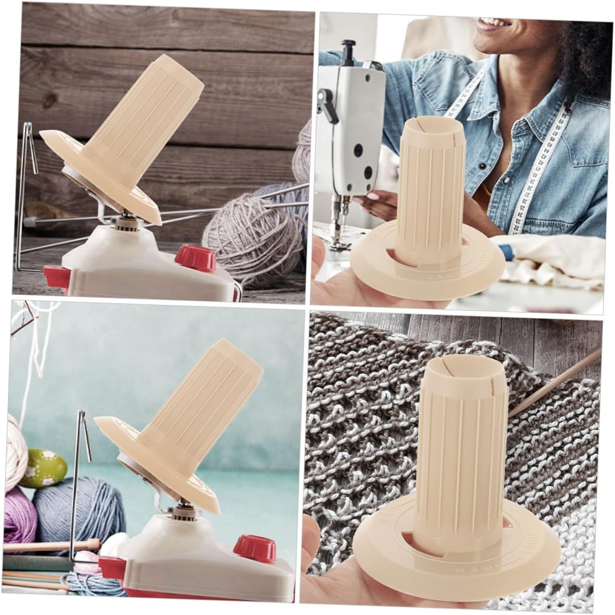 Portable Yarn Ball Winder Reel for Adults, Small Household Handheld Craft