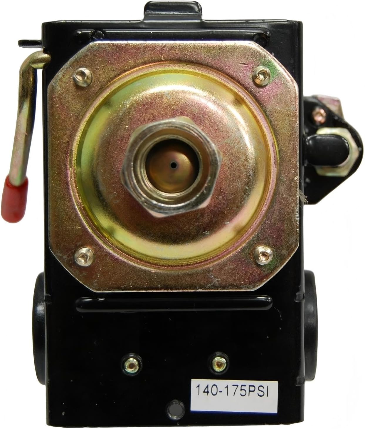 Z-D20596 Air Compressor Pressure Control Switch - for Devilbiss Craftsman Compressor Pressure Switch Assembly Replacement - 140-175 PSI, Single Port, Unloader & On-Off Lever