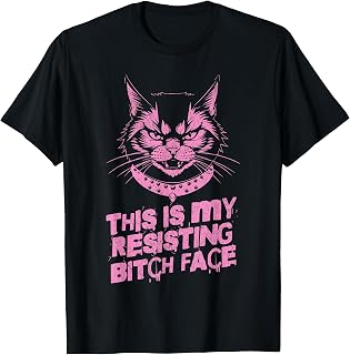 Resist Political Protest Cat T-Shirt