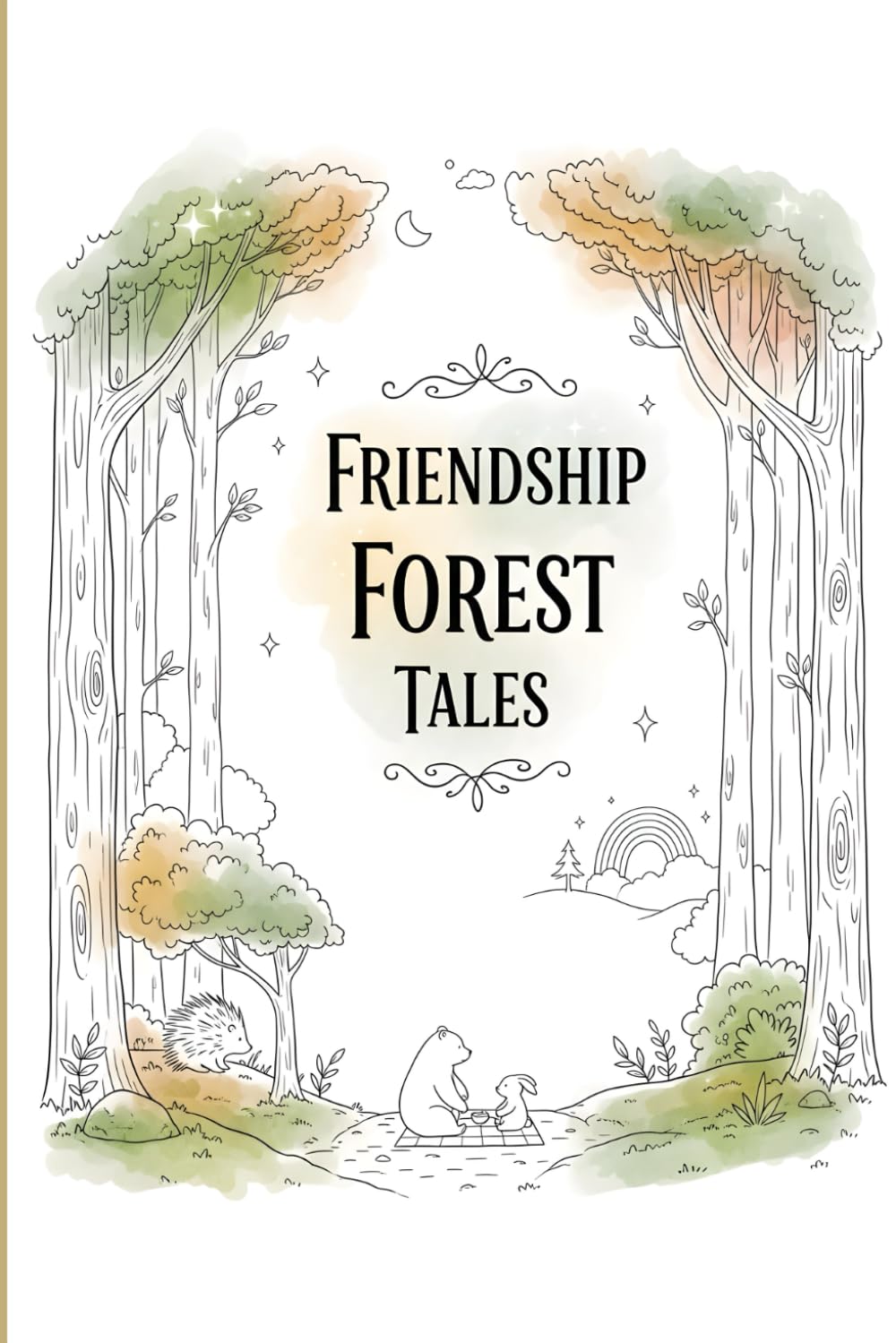 Friendship Forest Tales: Three Heartwarming Stories About a Lonely Porcupine, Unlikely Friendships, and the Magic of Teamwork