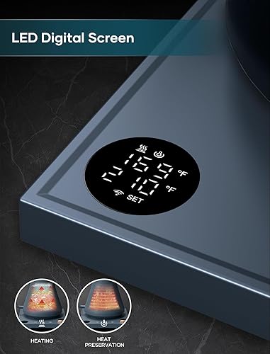 Miniatura 4 de Hervidores eléctricos, hervidor eléctrico de cuello de cisne, control de temperatura de 1 , interior de acero inoxidable, calentamiento rápido,