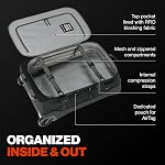Pelican Aegis Luggage - Carry On Duffel Bag with Wheels - 22 Inch Carry On Bag - Airline Approved (Black)