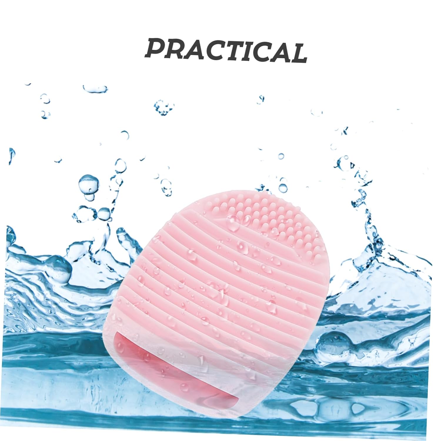 Brush Makeup Brush Cleaner 6pcs Silicone Cleaning Pad Makeup Brush Cleaning Mat for