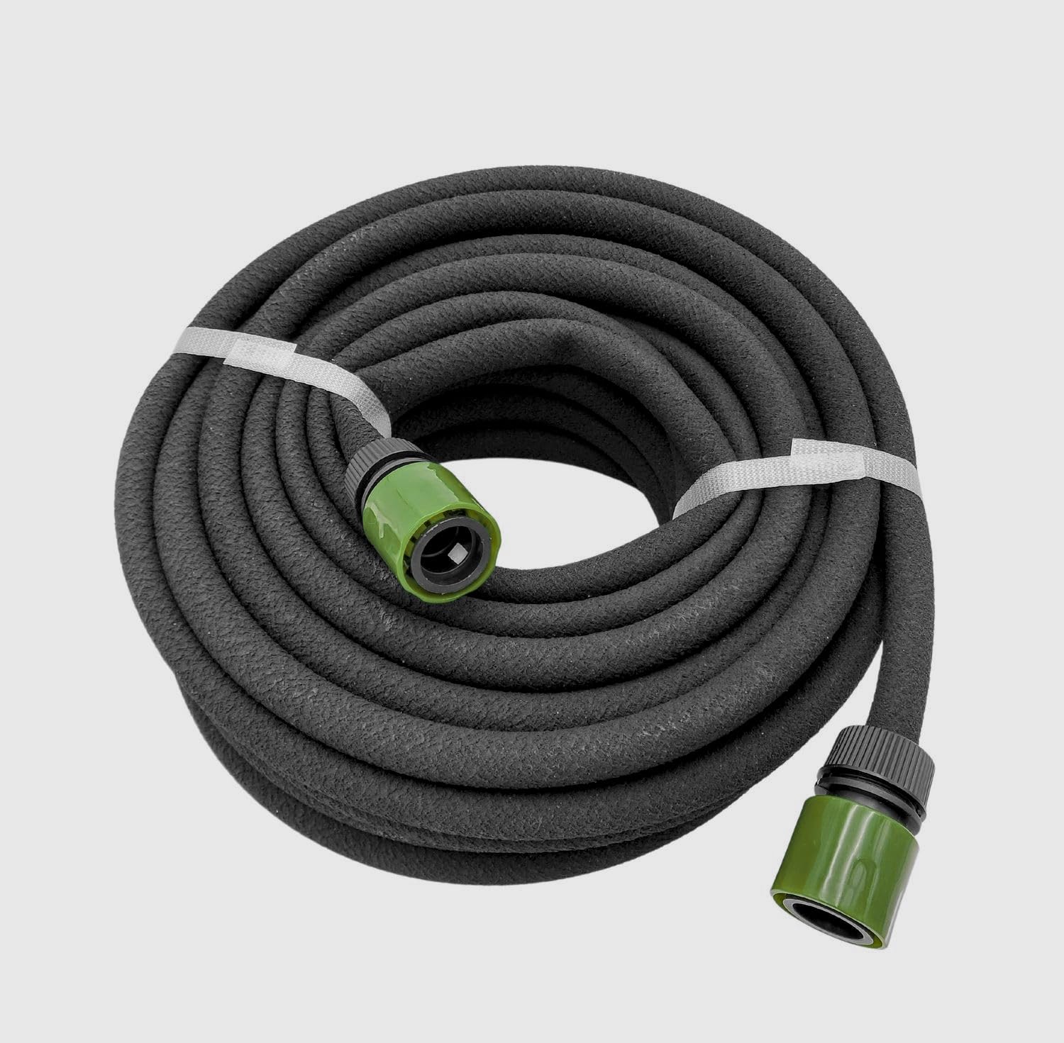 Tropfschlauch 60 m Perlschlauch 4x15 m Gartenbewässerung Bewässerung Set | BURI, Perlregner, gleichmäßige Wasserabgabe, Beete, Hecken, Gemüsegarten, Obststräucher, wassersparend, langlebig