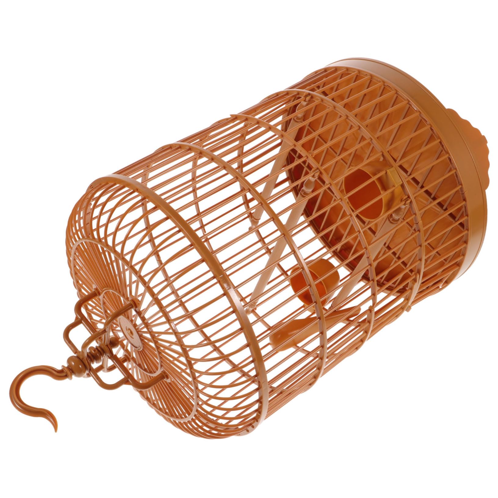 VICASKY Gabbia Per Uccelli in Plastica Gabbia Sospesa Per Parrocchetti Calopsitte Inseparabili Pappagalli Facile Da Pulire Di Supporto Per Gioco Capacità Spazio Sufficiente Per Riposare e
