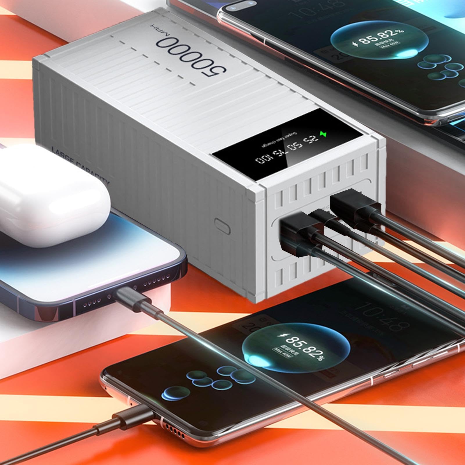 Przenośna ładowarka bankowa szybkie ładowanie powerbank bank telefon